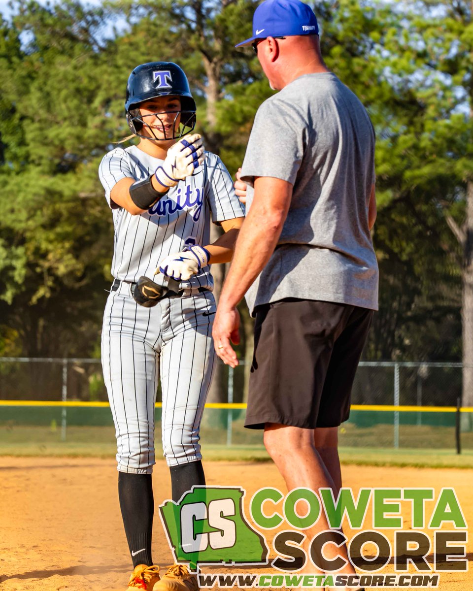 CowetaScore's tweet photo. Tough loss for @TCSAthletics1 softball after clawing back into the game
GHSA Class 3A-A Private Elite 8 Softball Tournament
Winner's Bracket Semifinals
FINAL
Prince Avenue Christian 9, Trinity Christian 6
Prince Avenue scored six times in the second after Trinity opened the scoring. 
@KayleeCroft2025 3-3
Mary Ruth Adkins 3-4, 3B, 2RBIs
@annaaycock28 hit, RBI
@MakaylaCalland2 hit
@kaydenh_13 hit
SeAnna johnson hit
@Cacie_Cutright 2RBI (CG, 6K)
@ShilohStewart17 RBI
Trinity will face No. 1 seed Wesleyan in the loser's bracket Friday at 1 p.m. Winner plays again at 5.