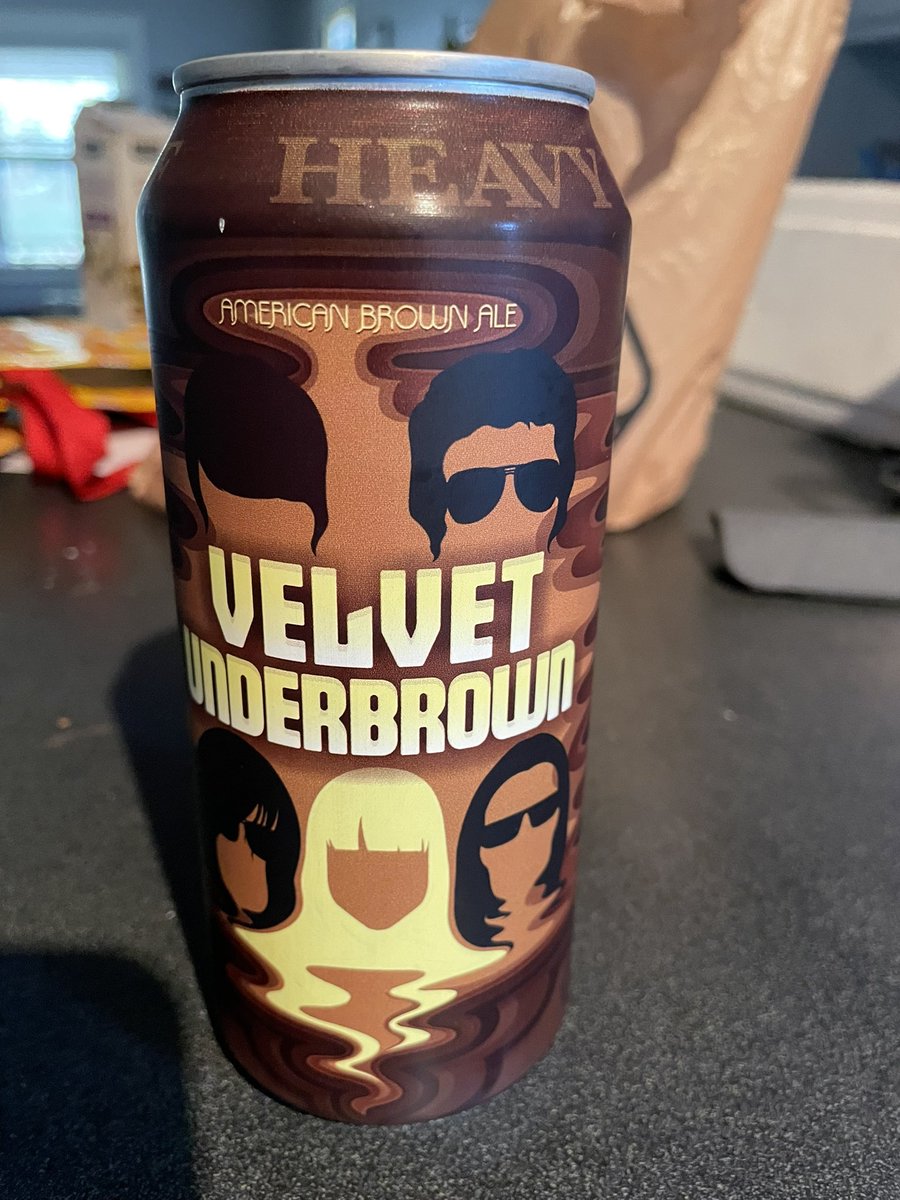 Getting ready for the trick-or-treaters with some <a href="/HeavyRiffBeer/">Heavy Riff Brewing</a> Velvet Underbrown!  #Halloween #Ale
