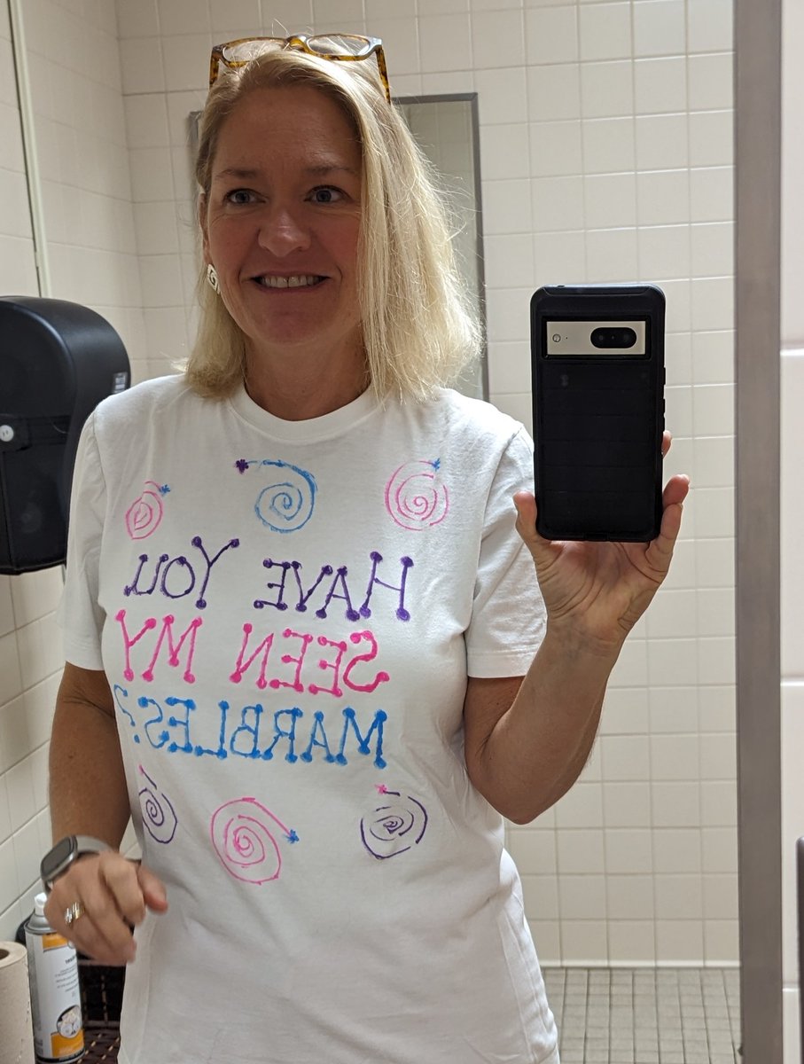 TEACHwithMrsM's tweet photo. I love our school's tradition of Idiom Day on Halloween. And, YES, with Halloween on Thursday and all of the building excitement throughout the week, I might have lost my marbles! https://t.co/jrk5XSQqek