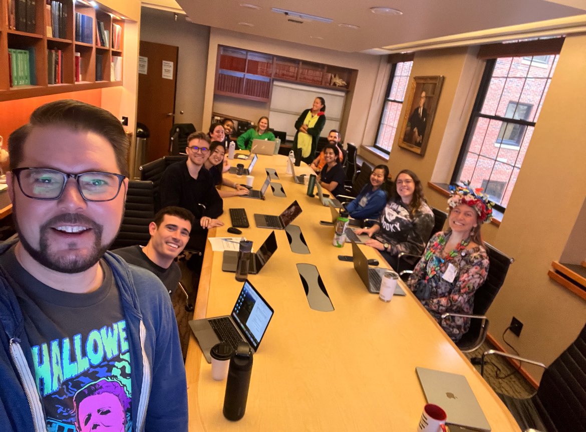 Frank T. Materia, PhD, MHS (@frankie_materia) on Twitter photo Happppy Halloweeen from the <a href="/KUMedCenter/">KU Medical Center</a> <a href="/KU_ENT/">KU Otolaryngology - Head & Neck Surgery</a> research faculty and trainees 🎃! #academia #medicine #halloween2024 Happppy Halloweeen from the <a href="/KUMedCenter/">KU Medical Center</a> <a href="/KU_ENT/">KU Otolaryngology - Head & Neck Surgery</a> research faculty and trainees 🎃! #academia #medicine #halloween2024