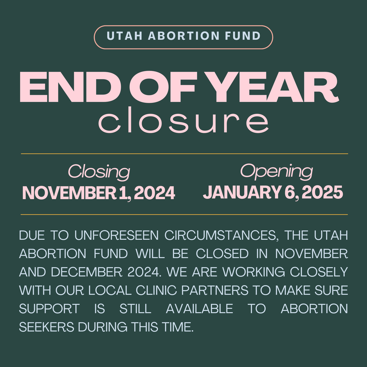 Utah Abortion Fund tweet media