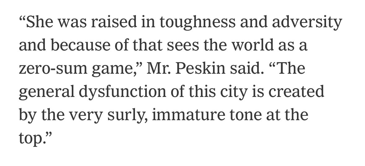 Scott_Wiener's tweet image. .@AaronPeskin’s comments in today’s New York Times profile on Mayor Breed are offensive. According to Peskin, people who grow up in difficult circumstances aren’t qualified to lead because of the world they were raised in. That world view doesn’t sound very progressive to me.