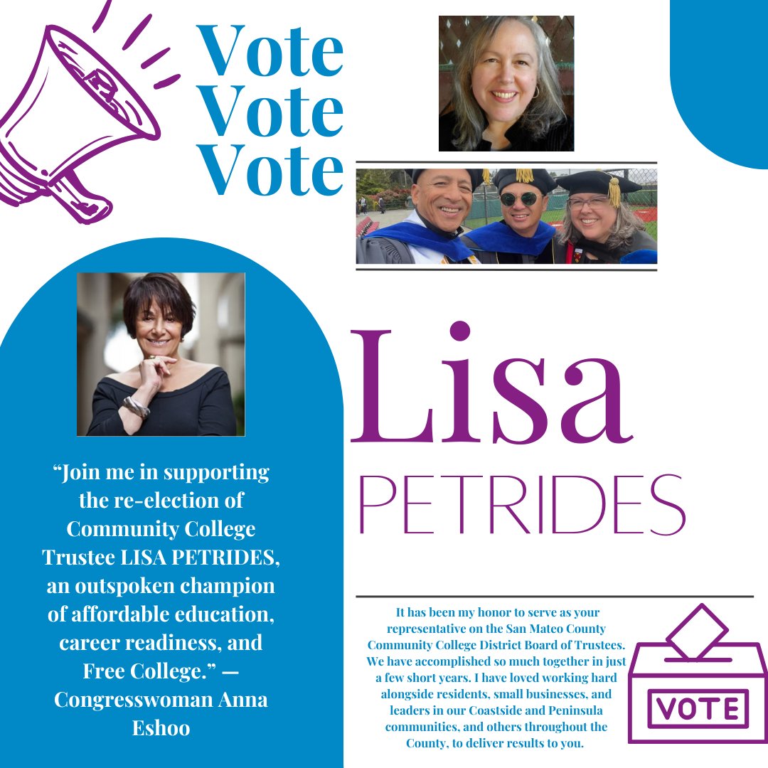 Lisa Petrides - Board of Trustees, SMCCD tweet media