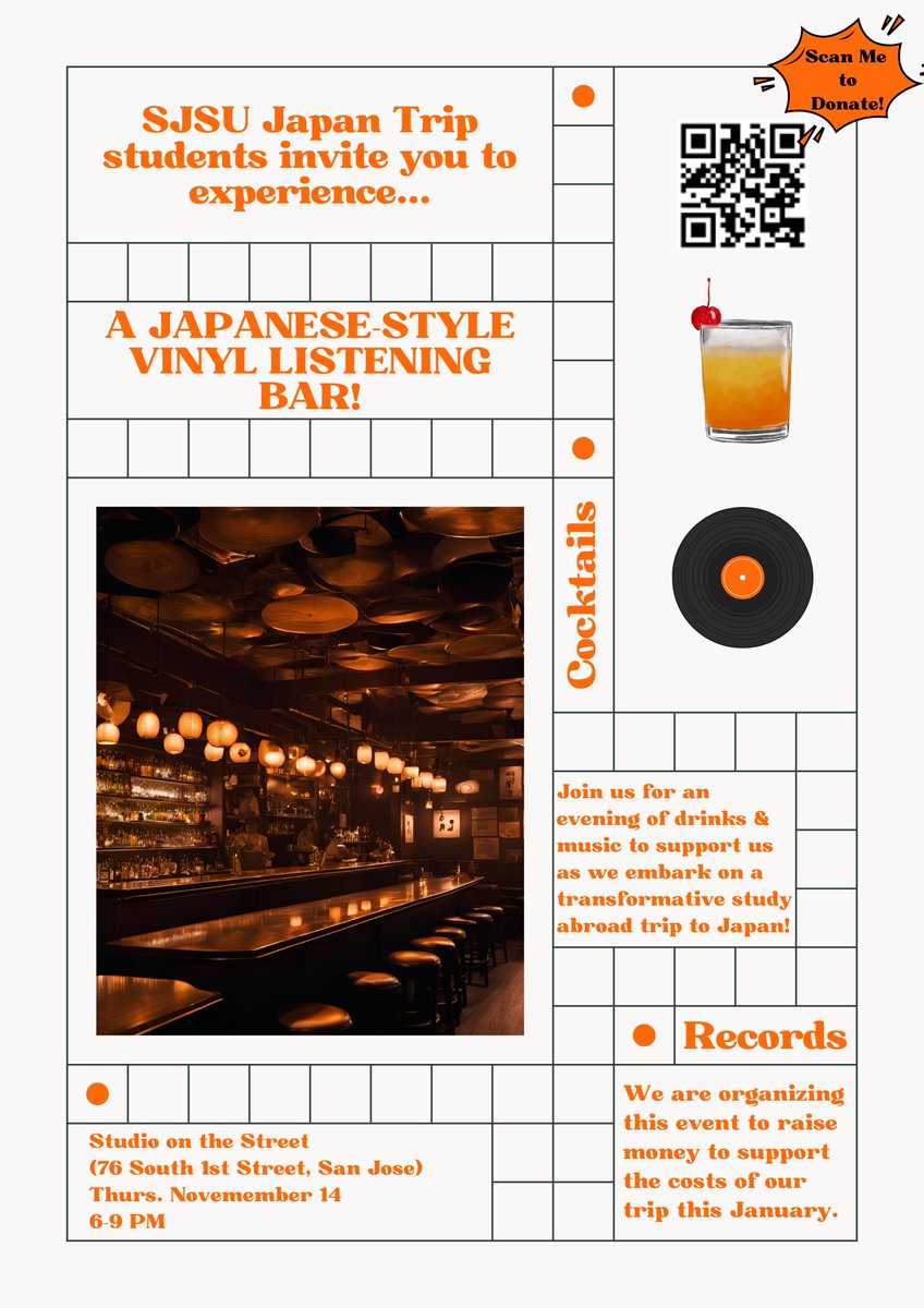 Hello <a href="/Noahpinion/">Noah Smith 🐇</a>, <a href="/RochelleKopp/">Rochelle Kopp</a> - take a look at this cool fundraiser the SJSU students are putting on next month. Share with your networks!