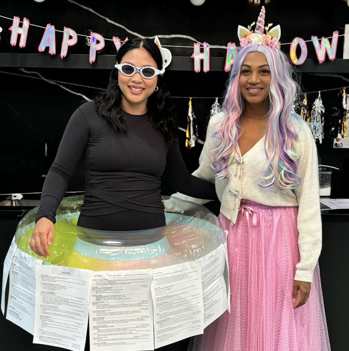 thejobshoppe's tweet photo. Happy Halloween from the Job Shoppe Team! We’re celebrating with a staff potluck and costume contest—check out the creativity! 

#HalloweenFun #TeamCulture #TheJobShoppe #TeamTJS https://t.co/kpAi9W9cOX