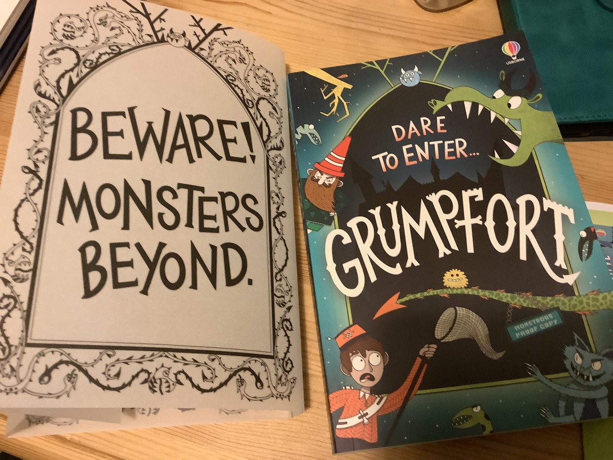 I did it! I braved Grumpfort and had the best time with Mo, Hazel, Bork, Gnorman and the others! With plenty of twists, turns and surprises, this is sure to be huge! <a href="/jamiehammondd/">Jamie</a> <a href="/Usborne/">Usborne Publishing</a>