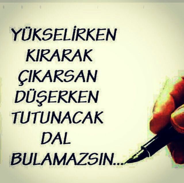 Sağlam basacaksın bu hayatta...