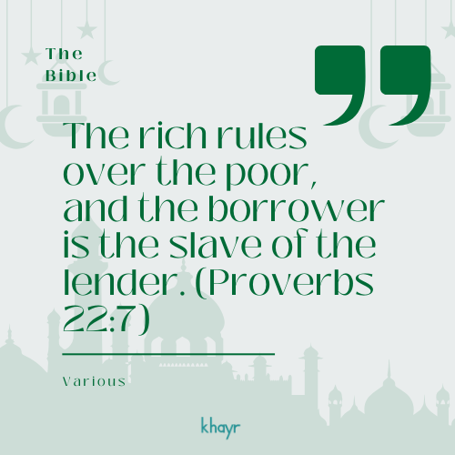 Khayr_app's tweet photo. Interestingly, it isn't just Muslim ethics which discourage the use of interest in business transactions. 

Perhaps we share more in common than we think!

#khayr #interfaith #inclusivefinance https://t.co/VnGcWsUIIM