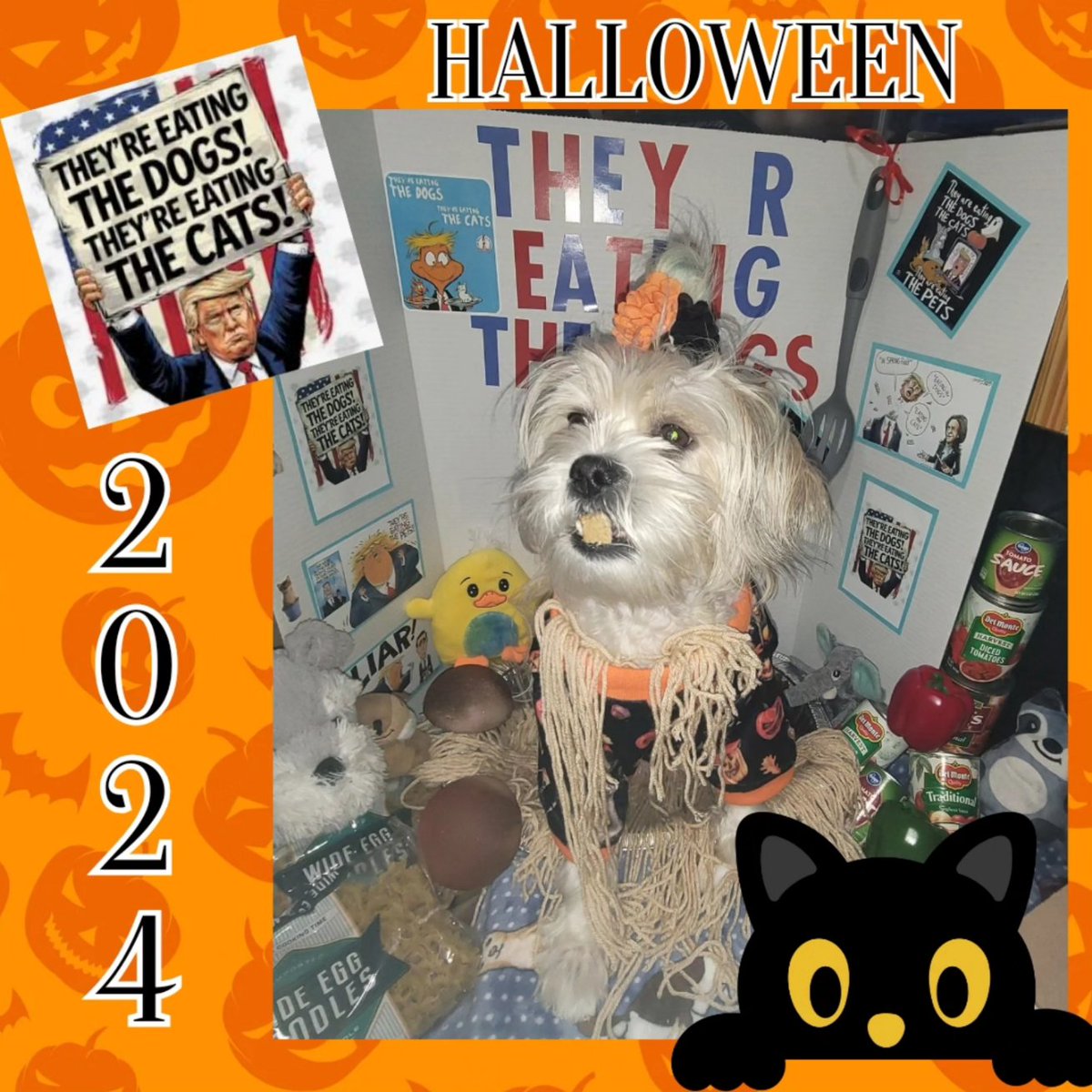 imshawntay's tweet photo. Halloween '24 #TheyAreEatingTheDogs #TrumpIsUnfitForOffice https://t.co/lC2sCznS4H