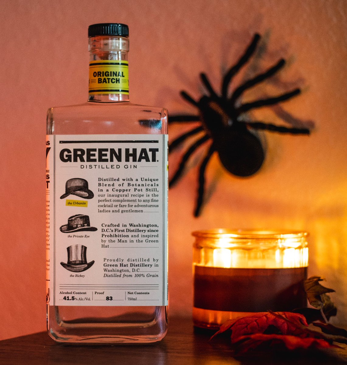 Happy Halloween from your friends at Green Hat Gin.

Still need to stock up for your festivities? Find Green Hat Gin near you at greenhatgin.com/findgreenhat.