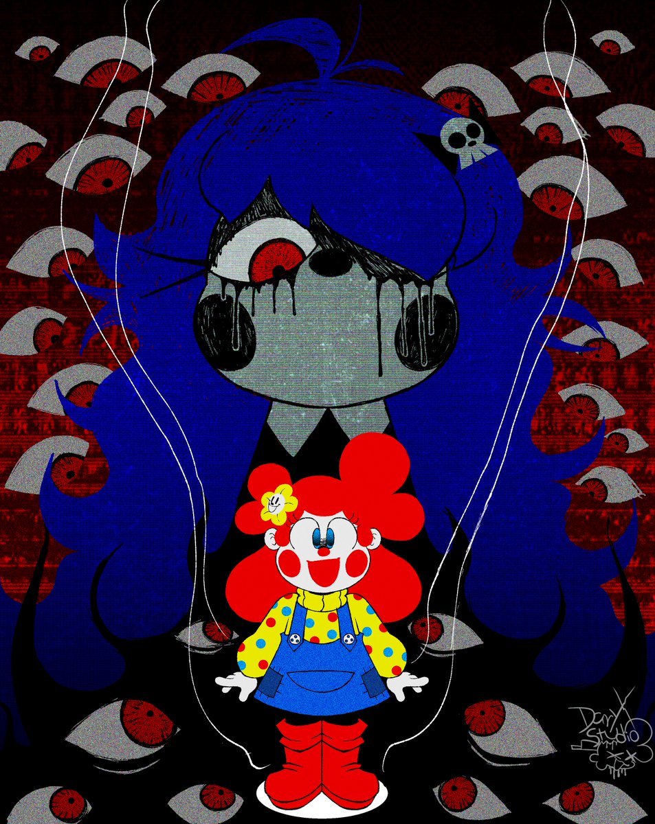 DaryXStudio's tweet photo. BIG LITTLE SISTER IS WATCHING 👁️ https://t.co/Zl4OqPaHZJ