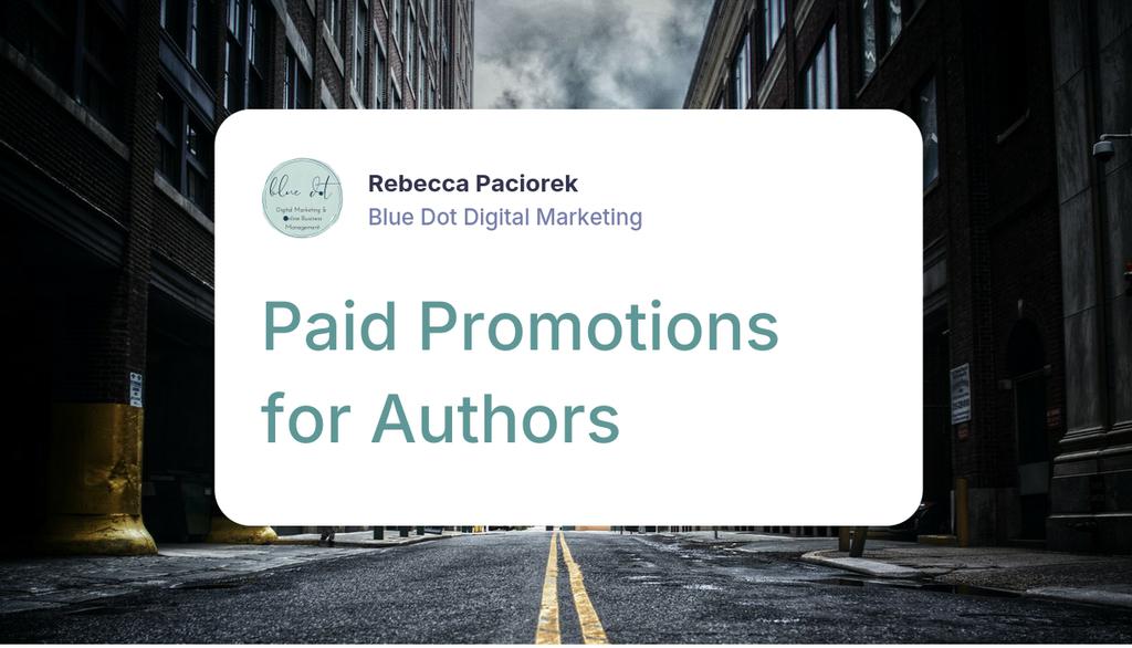 RebeccaPaciorek's tweet photo. In this blog, we are going to specifically talk about the business of selling books in regard to paid promotions.

Read more 👉 https://t.co/6rX9GbyYrN

#bookfunnel #author #writer #PaidPromotions #AuthorsAlliesRoundtable https://t.co/oHi9gIbAe3