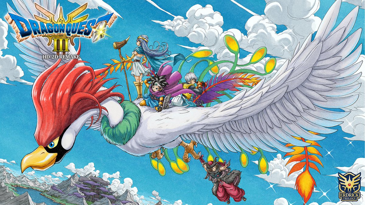 This new DQ3 art is cool.