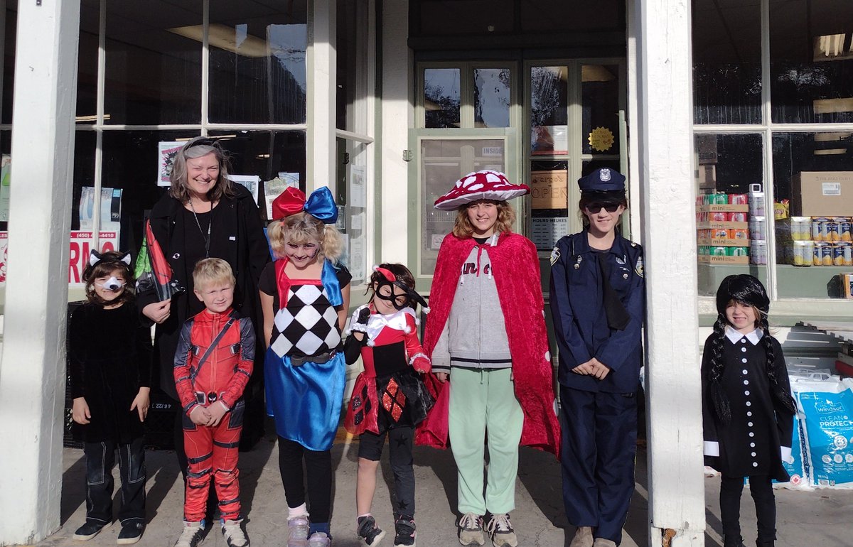 Marys_LDSB's tweet photo. Marysville Mission Impossible 2024!! Marysville village beware! We spooked the WIPP, Fargo's, the town hall, the post office and community garden to pursue our challenges and solve the riddle! Sweet success!! https://t.co/FTLY1M59Qx