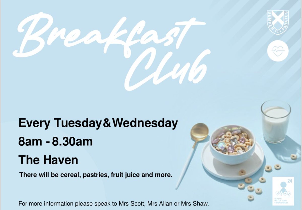Pupils at Breakfast Club had some Halloween fun this week dooking for apples 🍎🎃

Join Mrs Allan &amp; Mrs Shaw at Breakfast Club on Tuesday &amp; Wednesday mornings in The Haven 🥣🥐🍏🧃