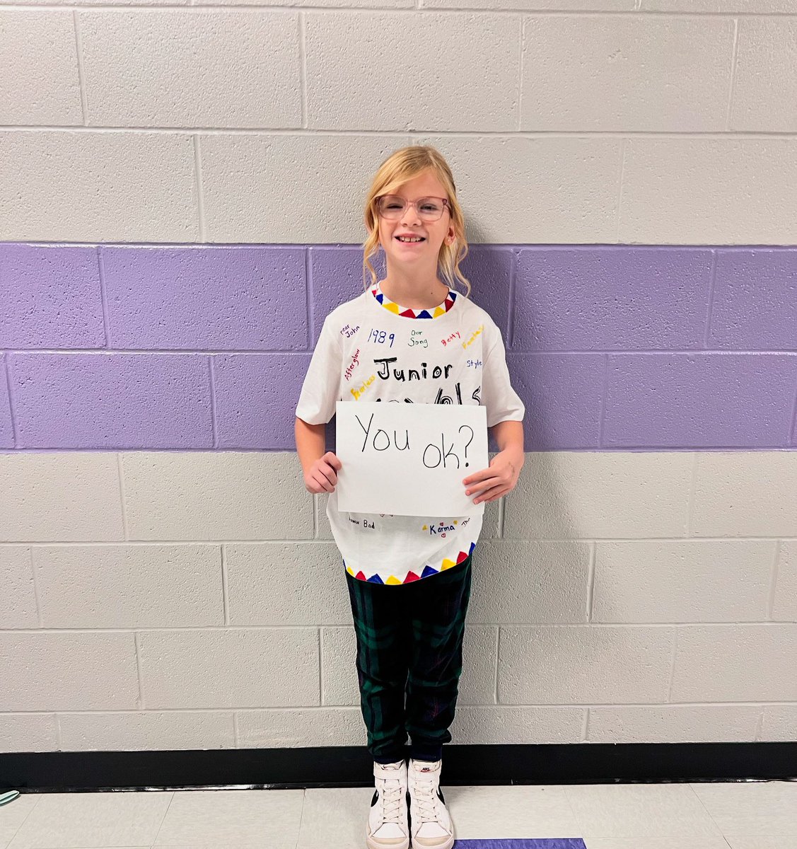 okieteachertale's tweet photo. @newheightshow @tkelce @JasonKelce Junior Jewels #youok #taylorswift #newheightshow @tkelce @taylorswift13 @taylornation13 https://t.co/i3FzpLW0GO