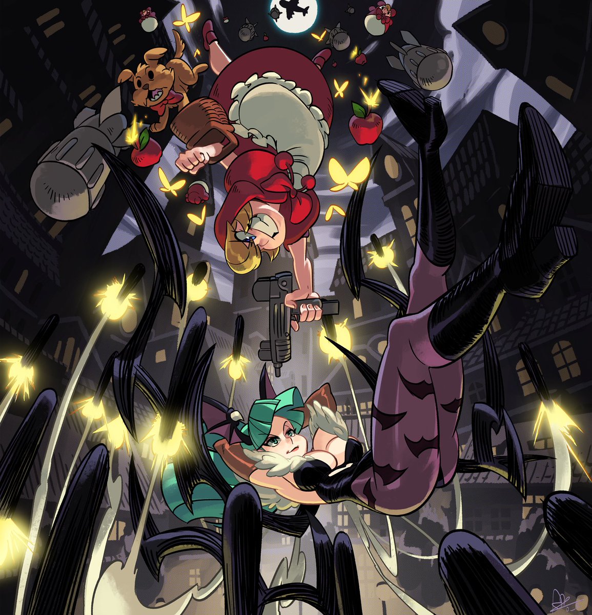 o___8's tweet image. Trigger Treat~

#Halloween  #Darkstalkers