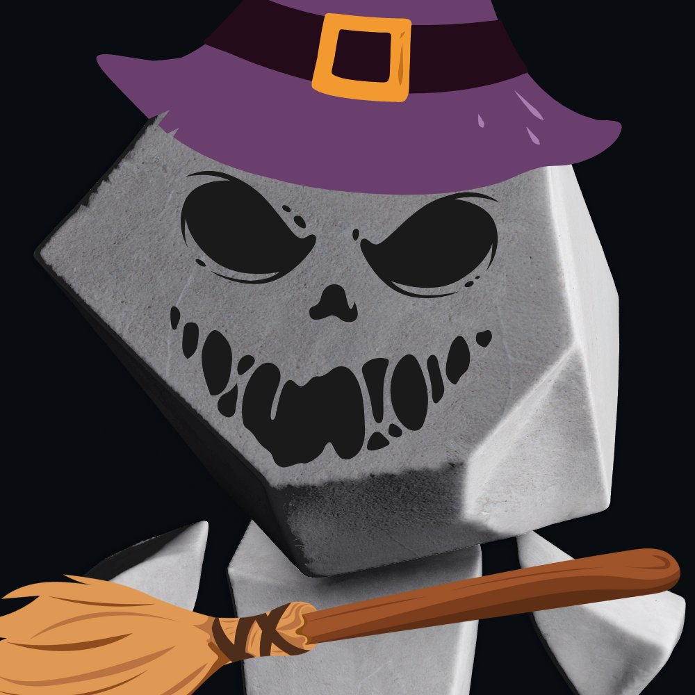 This is my spooky version of the Stoney Gang 🎃👻