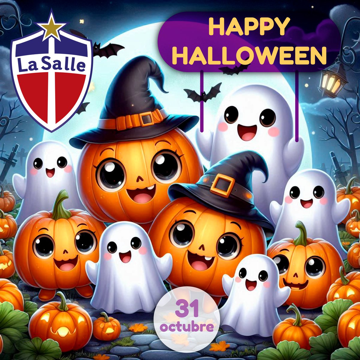 🎃👻 Wishing you a fang-tastic #Halloween!
Sweet treats and spooky fun 👻🎃