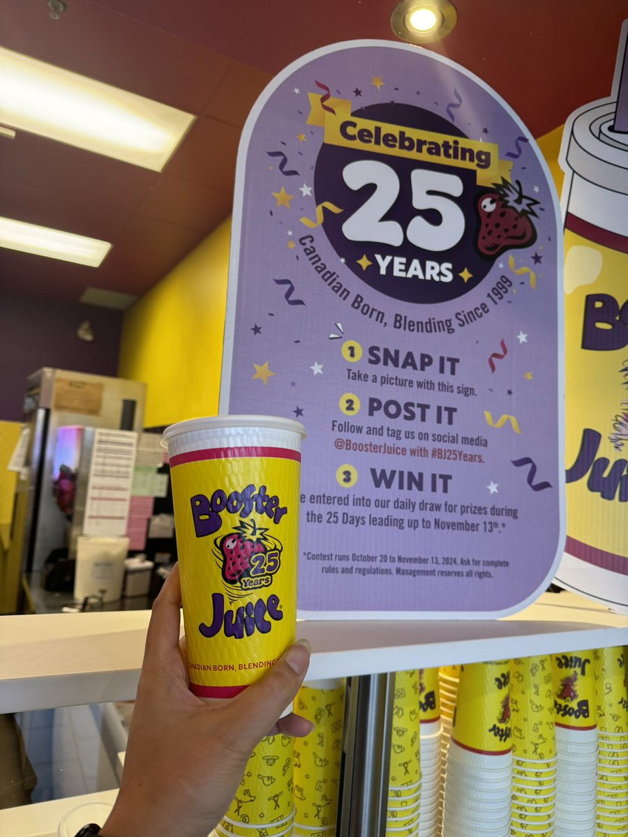 mekkillusion's tweet photo. @boosterjuice #BJ25Years https://t.co/8WPVFOiPIt