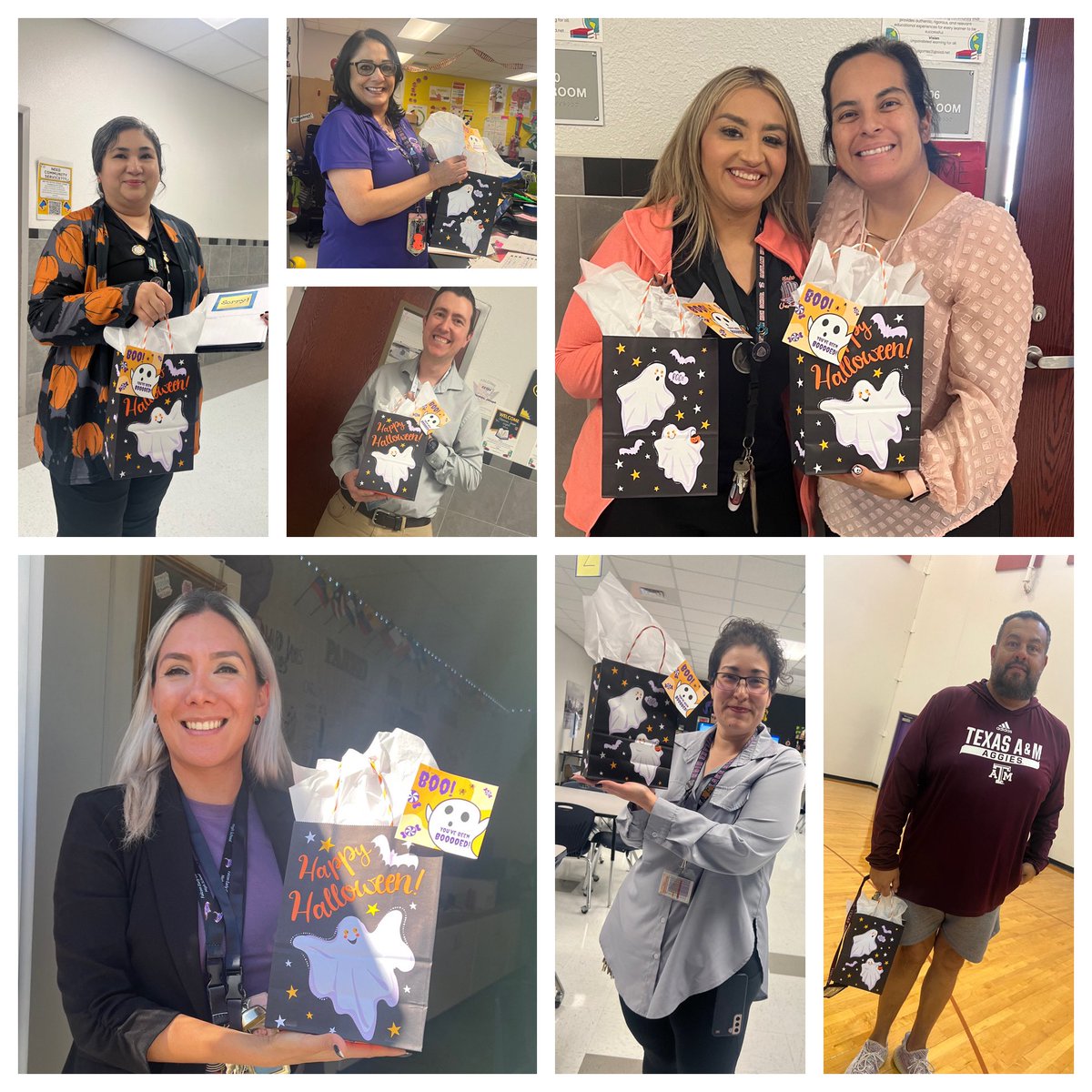 Spreading some spooky season scares…look who got “boo”-ed 👻