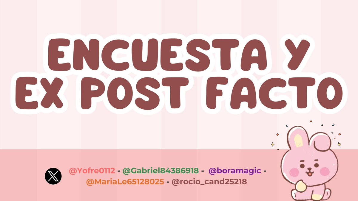 boramagic's tweet photo. Conoce acerca de las modalidades de investigación cuantitativa no experimental: la encuesta y el ex post facto. 
#PedagogiadelasCienciasExperimentales #Investigación #InvestigaciónCuantitativa #Encuesta #ExPostFacto  #DocenteInnovador #Modelos @jorgearmi20 @experimenutmach https://t.co/D2hZoAXkEv