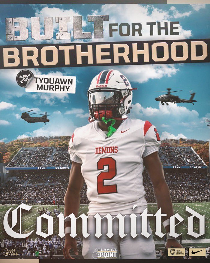 Committed 🙏🏽 <a href="/ArmyWP_Football/">Army Football</a> <a href="/ArmyFB_Recruit/">Army Football Recruiting</a> <a href="/CoachDannyV/">Danny Verpaele</a>