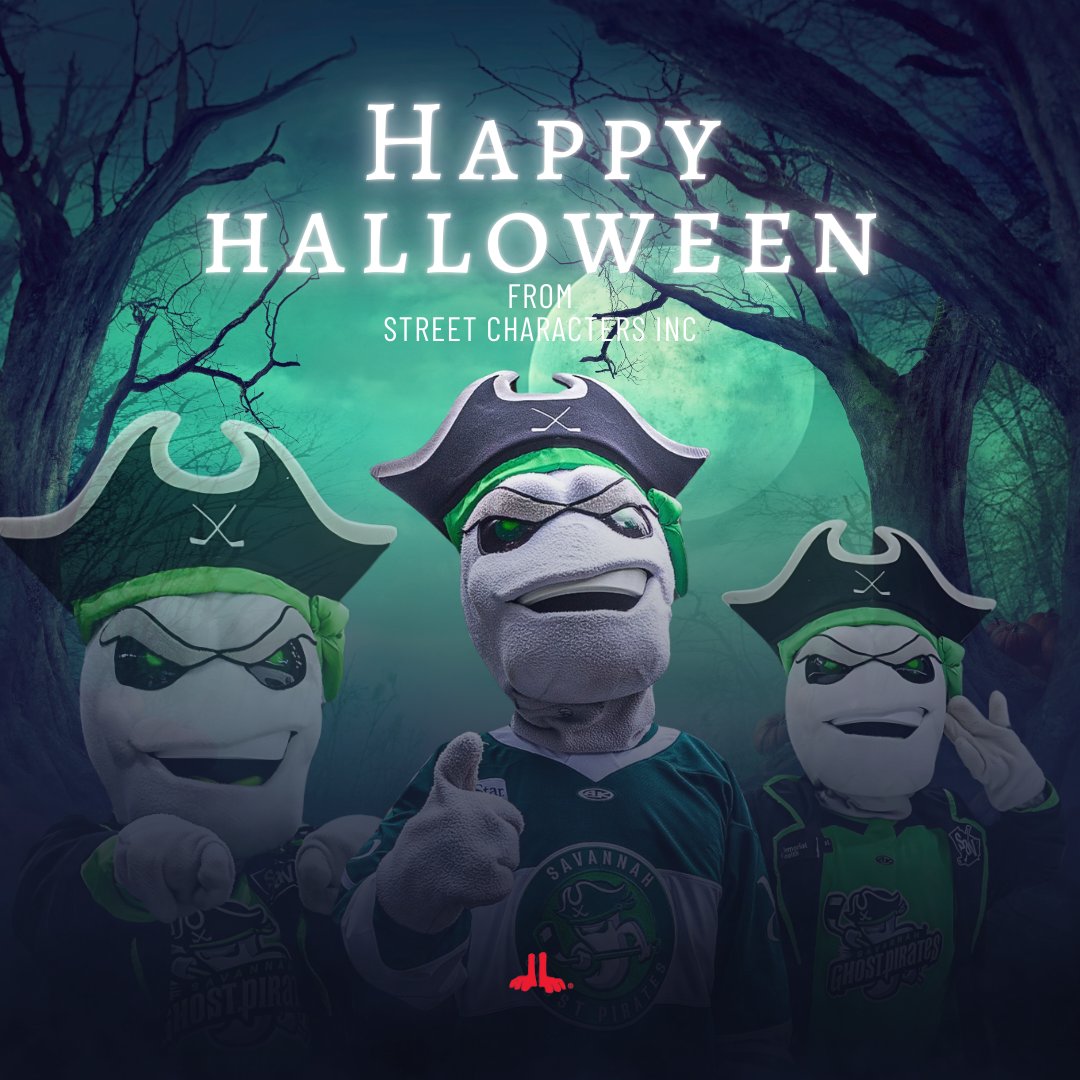 SCIMascots's tweet image. The @SavGhostPirates is on the hunt for some Halloween fun! 🏴‍☠️👻 Check out Street Characters Inc. for custom mascot design, repair, and cleaning! 💀⚓ 

#HappyHalloween #SavannahGhostPirates #CustomMascots #StreetCharactersInc #MascotDesign #SpookyVibes