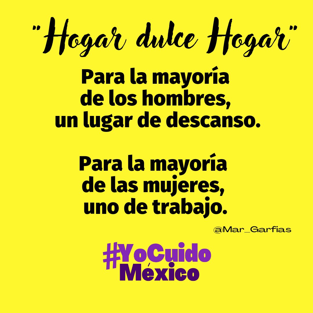 yocuidomexico's tweet photo. La ENASIC en 🇲🇽 señala que 31.7 millones somos personas cuidadoras NO REMUNERADAS: 
Por cada hombre hay 3 mujeres cuidando.
Las personas cuidadoras principales somos 25 millones: Por cada hombre habemos 9 mujeres cuidando.
Aportamos 24.3% del PIB y NO TENEMOS DERECHOS

#YoCuido https://t.co/rY6MfeYqMH