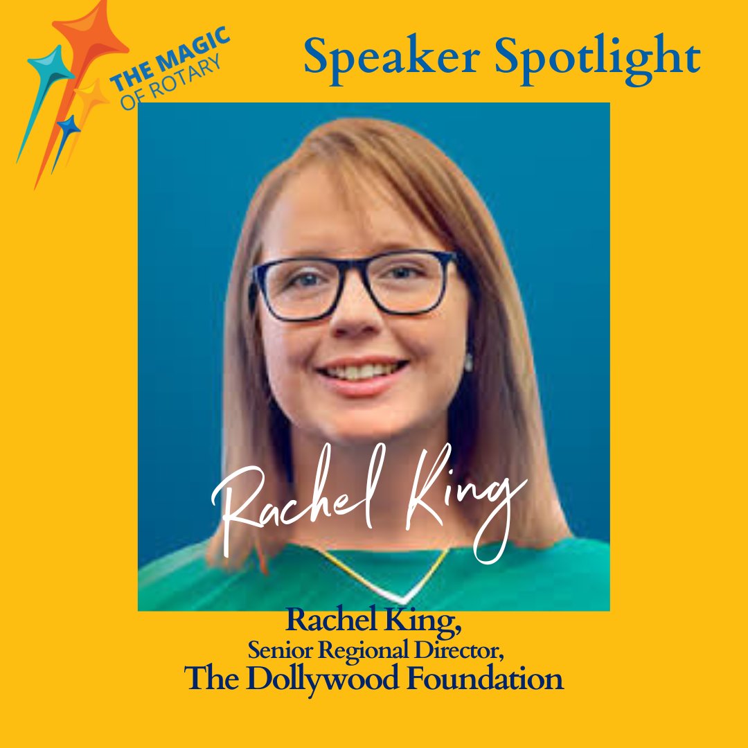 RotaryBrentwood's tweet image. Rachel King, Senior Regional Director, The Dollywood Foundation- 
Her goal is to inspire a love of reading and learning in children through Dolly Parton&apos;s Imagination Library.

#therotaryclubofbrentwood  #serviceorganization #dollywoodfoundation #rachelkingdollywoodfoundation
