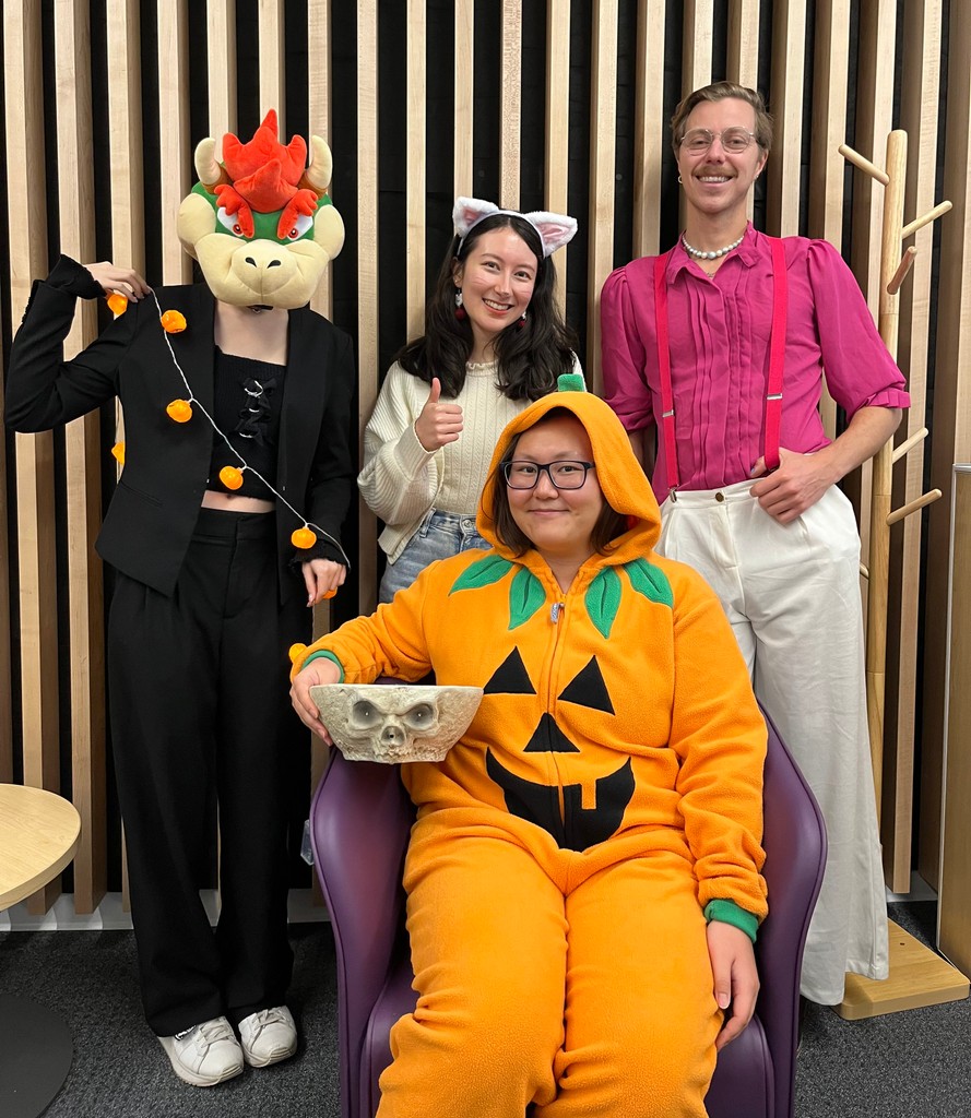 Boo! Hope you’re not scared; our costumes are just drop-dead gorgeous! Wishing you a spooktacular Halloween! 👻✨ 

#HalloweenDressUp #GourdGeous