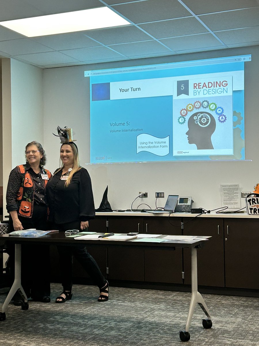 Humble ISD Dyslexia (@hdyslexia) on Twitter photo We 💚 when <a href="/R4Dyslexia/">R4Dyslexia</a>
leads brand new #ProfessionalDevelopment in curriculum for #Dyslexia! Sharon and Wanda create opportunities for a-ha moments for all stakeholders! Thanks to our PDIs who celebrated with a costume contest! #HappyHalloween We 💚 when <a href="/R4Dyslexia/">R4Dyslexia</a>
leads brand new #ProfessionalDevelopment in curriculum for #Dyslexia! Sharon and Wanda create opportunities for a-ha moments for all stakeholders! Thanks to our PDIs who celebrated with a costume contest! #HappyHalloween