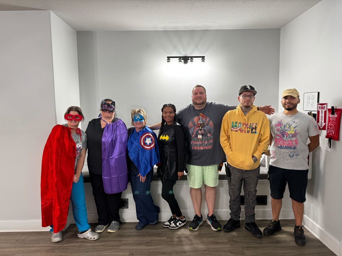 FRC_Recovery's tweet photo. Happy Halloween from the wonderful staff at FRC! 🎃👻

#halloween #findlayrecovery #findlayrecoverycenter #findlayohio #impactwellnessnetwork https://t.co/HOOM3NemN4