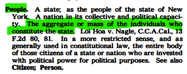RevivingIsrael's tweet photo. Black's Law Dictionary, definition of a "person", 4-7th Editions. https://t.co/pkkzLCrIZ2