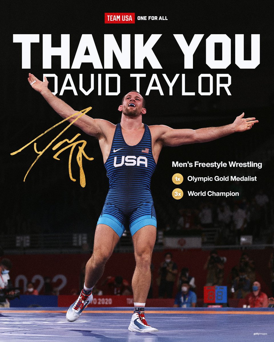 Farewell, Magic Man 🇺🇸

Congrats on an incredible career <a href="/magicman_osu/">David Taylor</a>!