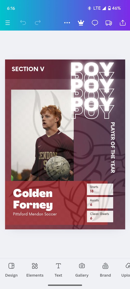 VikingsSoccer9's tweet photo. Congratulations to the anchor of our defense, our captain, and our #9. This kid encapsulates what it means when we say Family and is the perfect Viking. Congratulations to Freshie, Big Red, Colden Forney. Player of the Year in our league https://t.co/yHkl1ooACv