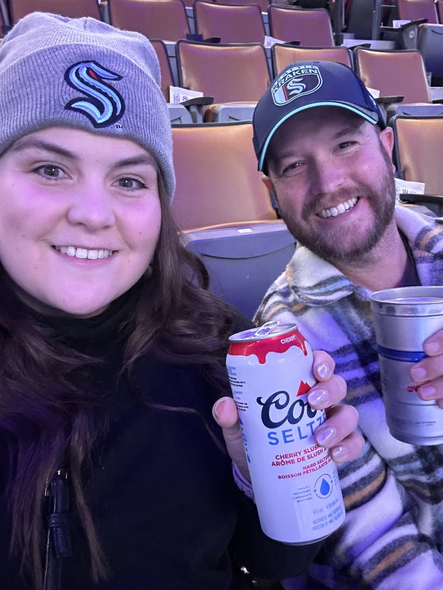 Excited to watch the <a href="/SeattleKraken/">Seattle Kraken</a> take on the Leafs tonight. #seakraken