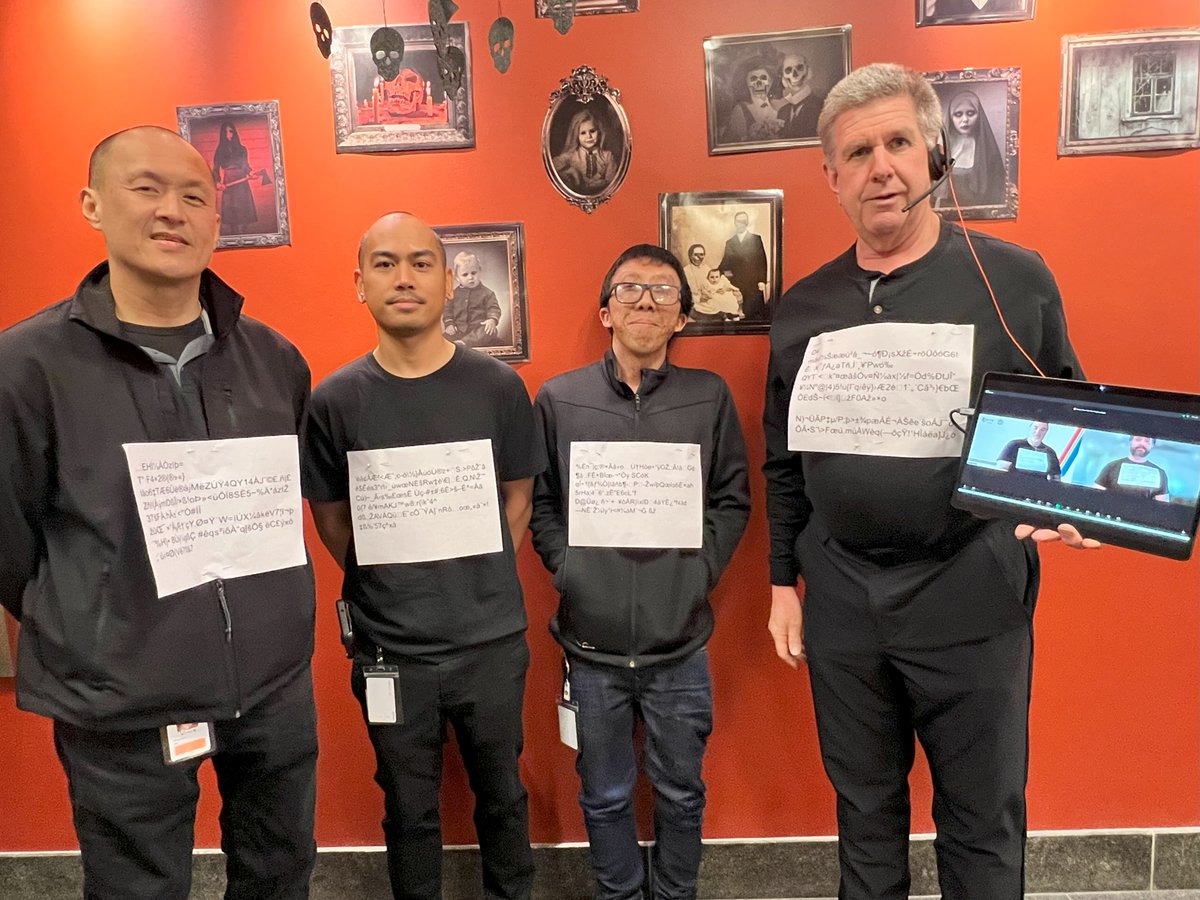 BiRiteFSD's tweet image. Not getting much work done today 😎. Having too much fun celebrating Halloween with the co-workers.  #HalloweenCelebration #EmployeeFun #TopWorkplace2024 #LunchWithCoworkers #PizzaParty