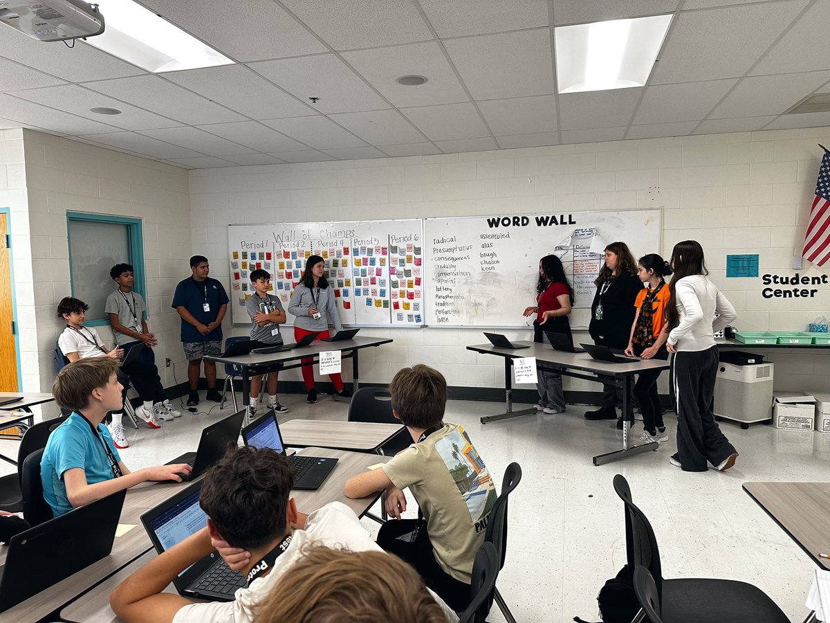 Samantha Rosenstein (@srosenstein928) on Twitter photo My classes read the informational text βTen Days in a Mad-House.β Then, after researching their side of the proposition, my students debated if journalists should be allowed to go undercover.
#ELA #8thgrade #nonfiction #debate <a href="/ELMS_PBC/">Eagles Landing Middle School</a> My classes read the informational text βTen Days in a Mad-House.β Then, after researching their side of the proposition, my students debated if journalists should be allowed to go undercover.
#ELA #8thgrade #nonfiction #debate <a href="/ELMS_PBC/">Eagles Landing Middle School</a>