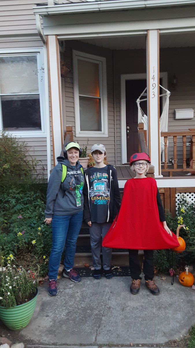 When your youngest wants to be your video game character and the wife decides to be the art director and the Art Director decides to be me, well... I'm just humbled.