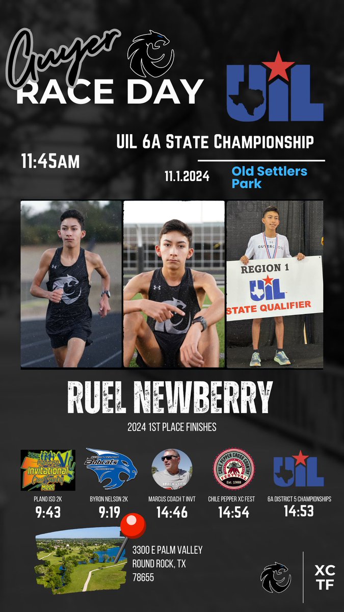 Time to take State 🏆 

UIL State Championships
Race 011

📅 11.1.24
⏰ 11:45
📍 Old Settlers Park Round Rock TX

#ForTheSouthside | #runninsouthside