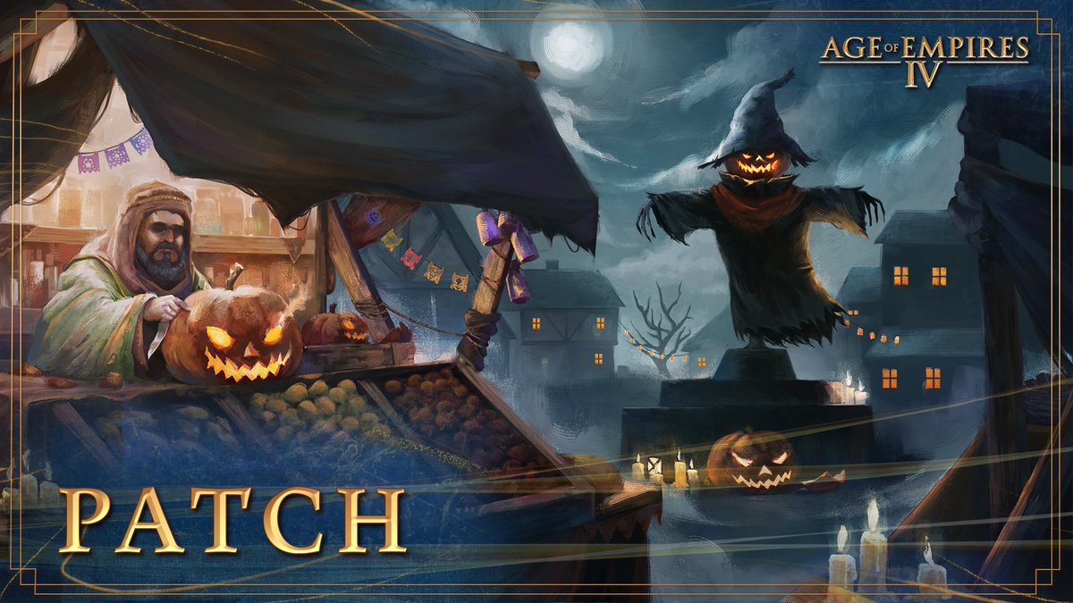 Based on player feedback for the recent #AgeOfEmpiresIV update, we're rolling out a minor patch focused on stability, Multiplayer Pause adjustments, and additional balance tuning to Siege.

📜 aoe.ms/age-iv-patch-2…