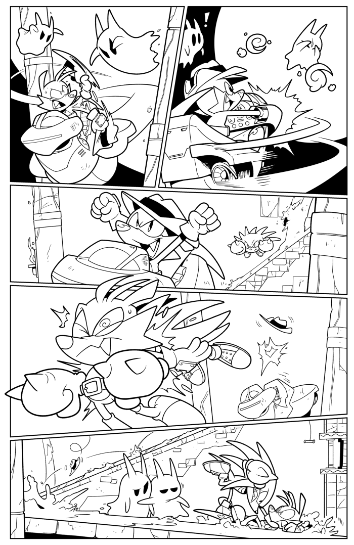 RiK Mack! (@rikdraws) on Twitter photo Since it's Halloween here's the inks for one of my favourite pages from the Fang the Hunter miniseries (out now from <a href="/IDWPublishing/">IDW Publishing</a>) Pencils by the terrific Thomas: <a href="/thomas_rsvd/">Thomas ๐</a>! I love those two ghosts "Naw bro, let's see where this goes" Since it's Halloween here's the inks for one of my favourite pages from the Fang the Hunter miniseries (out now from <a href="/IDWPublishing/">IDW Publishing</a>) Pencils by the terrific Thomas: <a href="/thomas_rsvd/">Thomas ๐</a>! I love those two ghosts "Naw bro, let's see where this goes"
