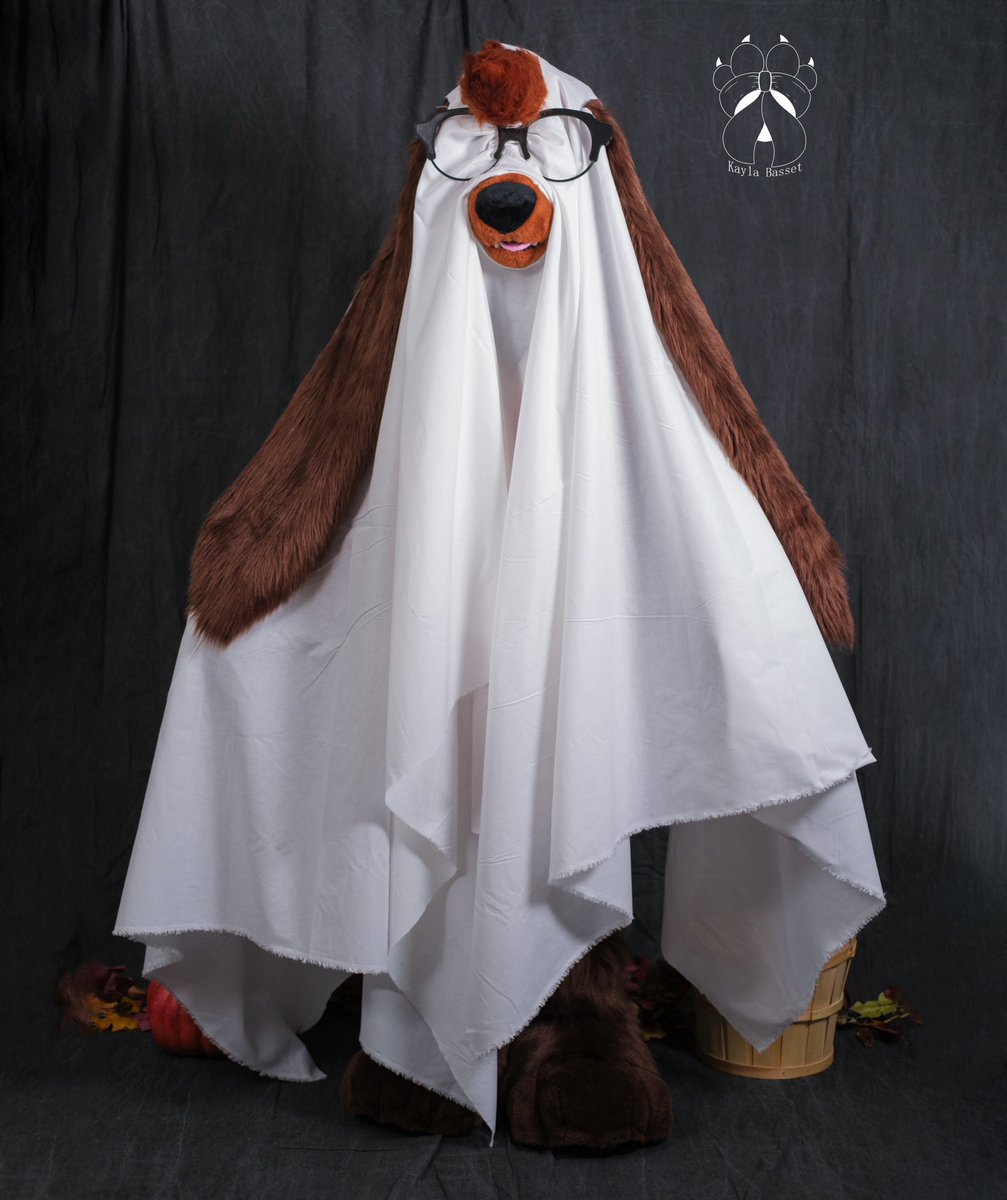 KaylaThePupper's tweet photo. Happy Halloween! 👻🐶❤���

#halloween #furry #fursuit #fursuiter #furryfandom https://t.co/SvHMYiYUQp