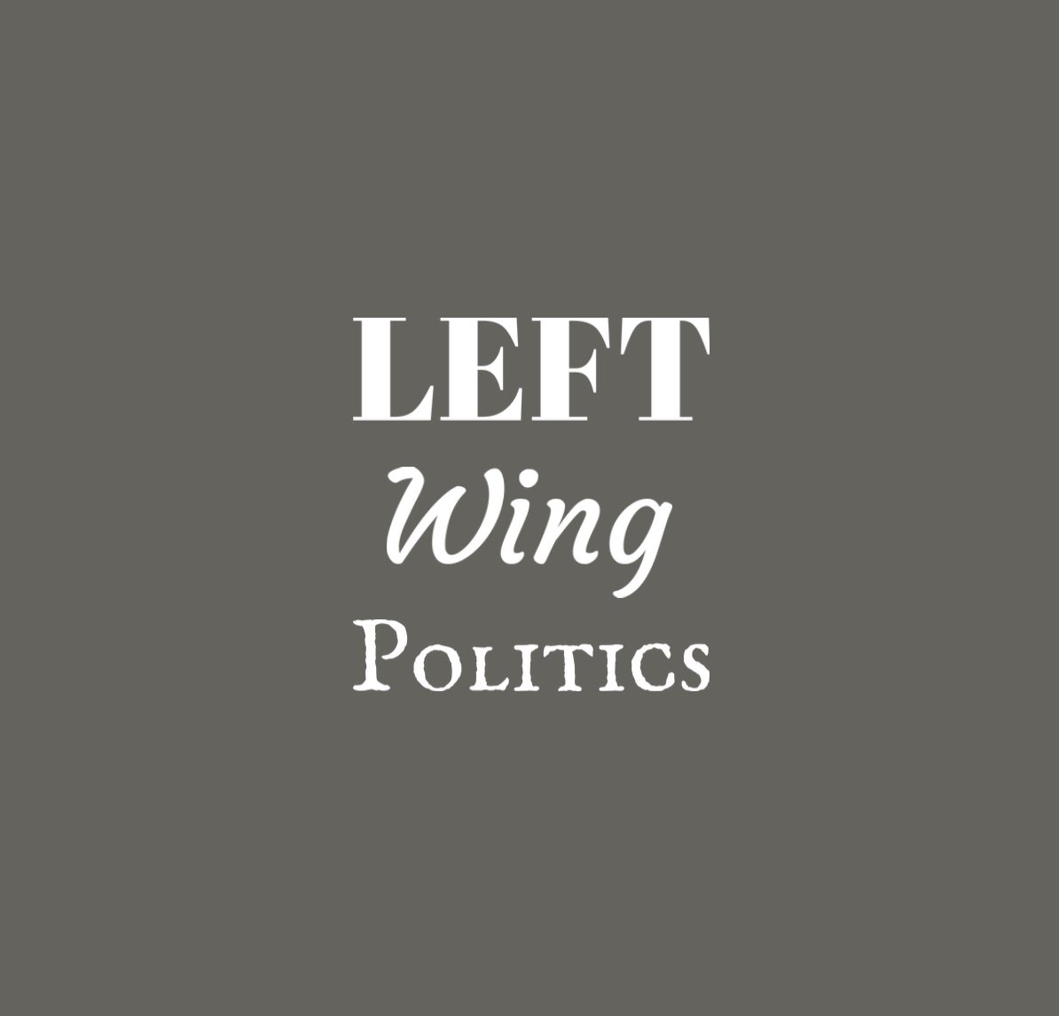 NotJosephGarcia's tweet photo. I created a logo for Left Wing politics. If you’re into that kind of thing, feel free to use it or display it. https://t.co/whxJU7XSfw