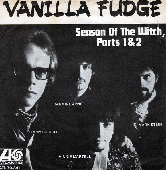 #SpookyTunesSeason 
Oct. 31.  Boo !!
"Season Of The Witch"
Vanilla Fudge  RENAISSANCE
1968  3rd LP
written by Donovan
Certainly one of the scariest songs I know, well covered by
Brian Auger, Super Session etc. but this take is the spookiest.
youtu.be/Xld25GDuBYM?si…
picture sleeve