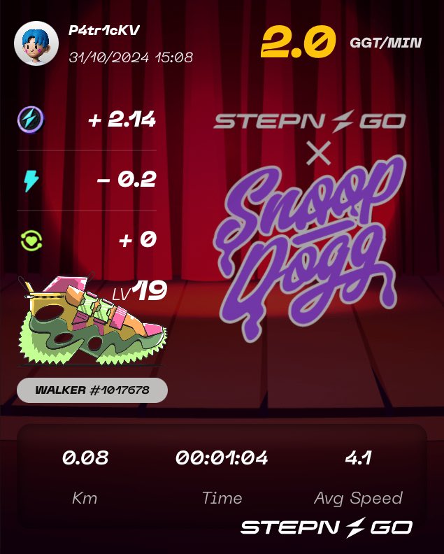 P4tr1cKV's tweet photo. Here's my participation to #SnoopFtSTEPNGO Genesis Raffle Mint! Check @Stepnofficial for more details! https://t.co/VCAxsZ1QJ5