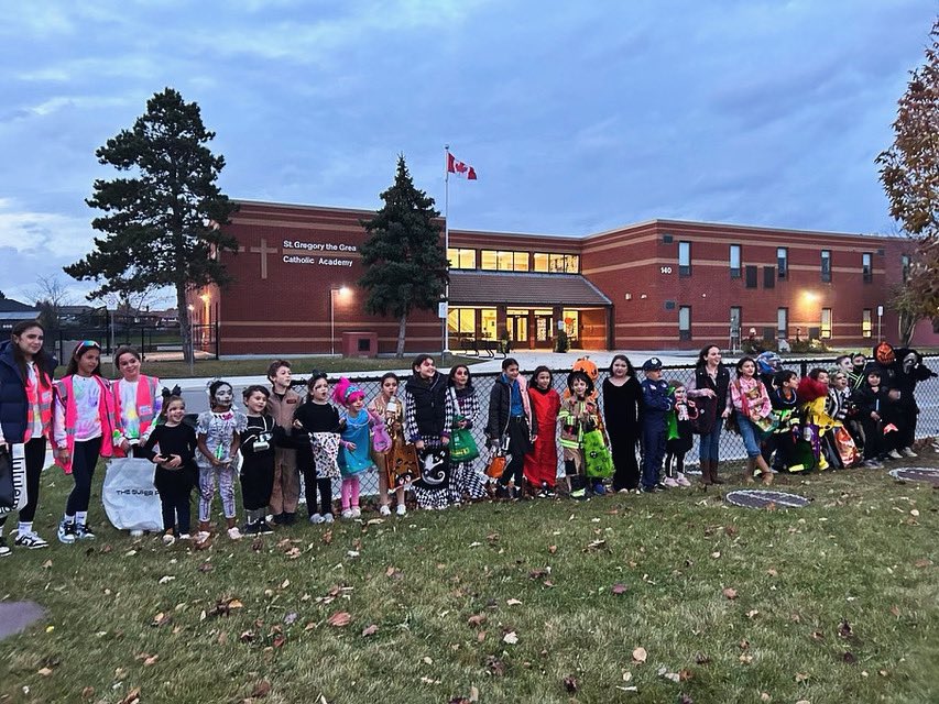 Hanging out at SGG on Halloween night!