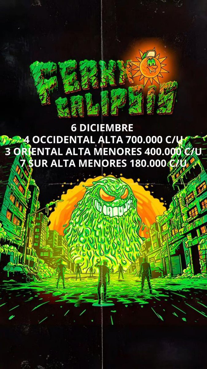 Boletas para Feid Medellín 6 de diciembre!