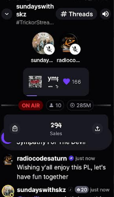 saturninabeat's tweet photo. 🫰💛💜Thank u @sundayswithskz our
#Saturdayss #unit listeners & guests had great spooky streaming
#RadioCodeSaturn is really grateful with all stations from @SHCollabs who participated , we love you to Saturn and back🙏💛
#TrickOrStream #JeffSatur #TINNASIT #barcodetin https://t.co/nGJHmDKWv3